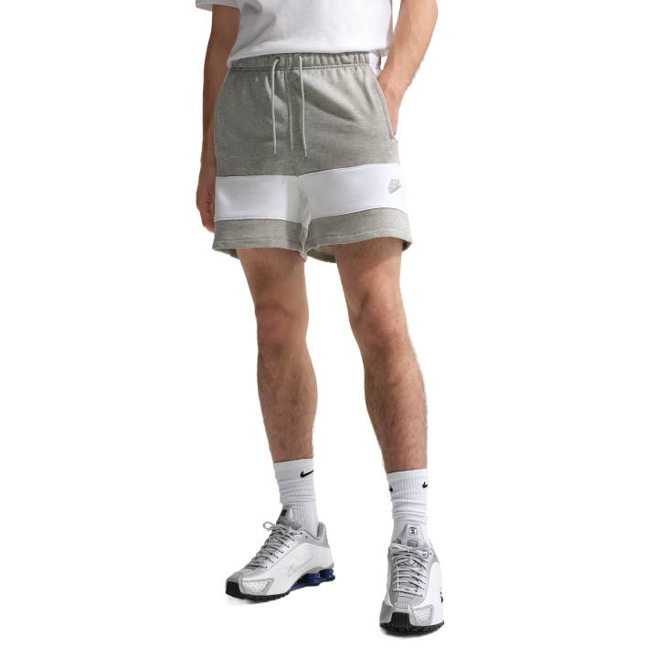 Nike Nike Sportswear Casual Shorts Men's Dark Gray Tweed/White/Light Smoke Gray/White Moderate