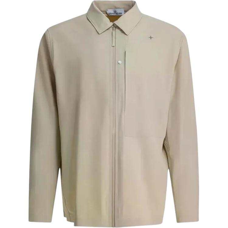 Stone Island Stellina zip-up shirt jacket