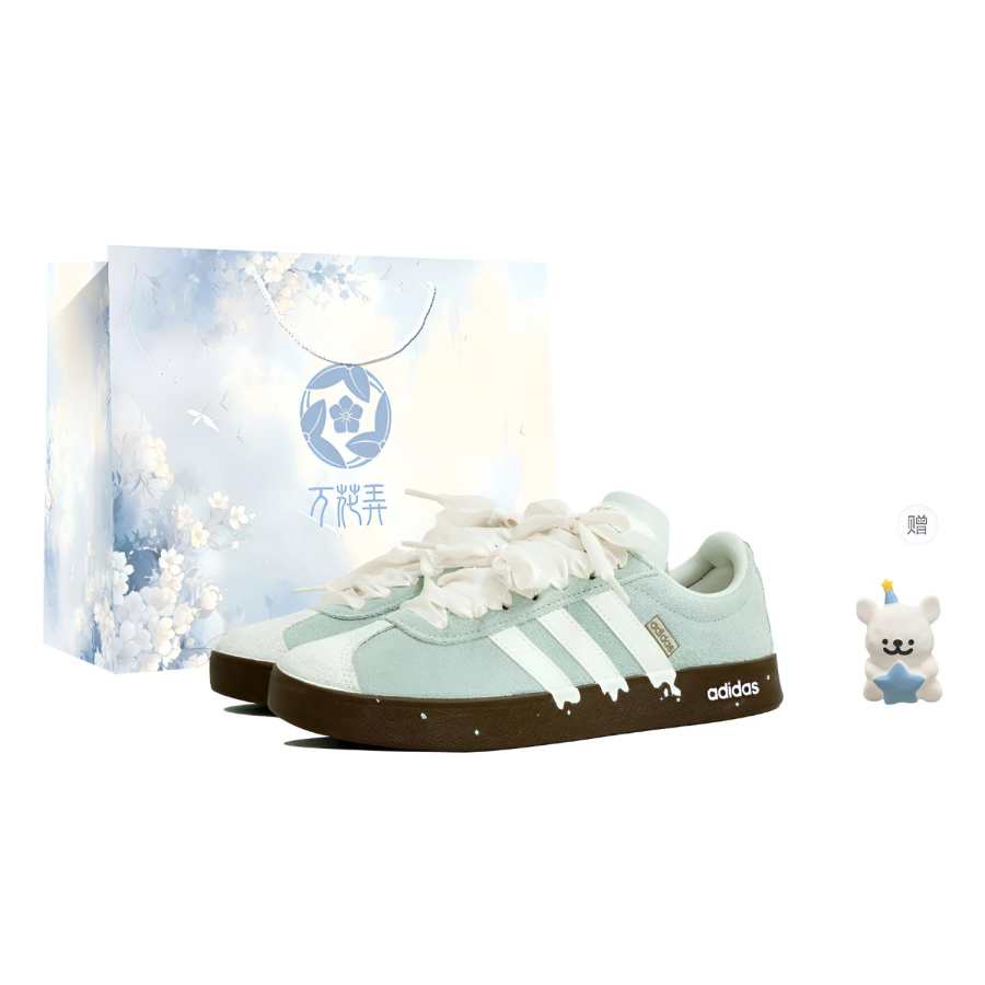 Adidas Adidas Vl Court Classic German Army Trainers Women's Low Top Green