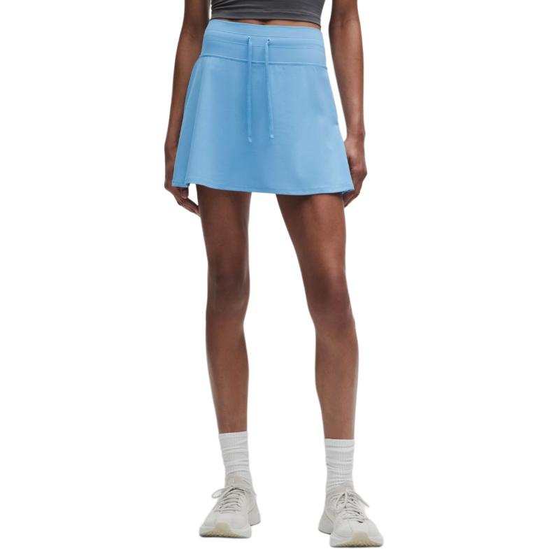 Lululemon Groove Series Casual Short Skirts Women's Soft Dream Blue Moderate Short Skirt
