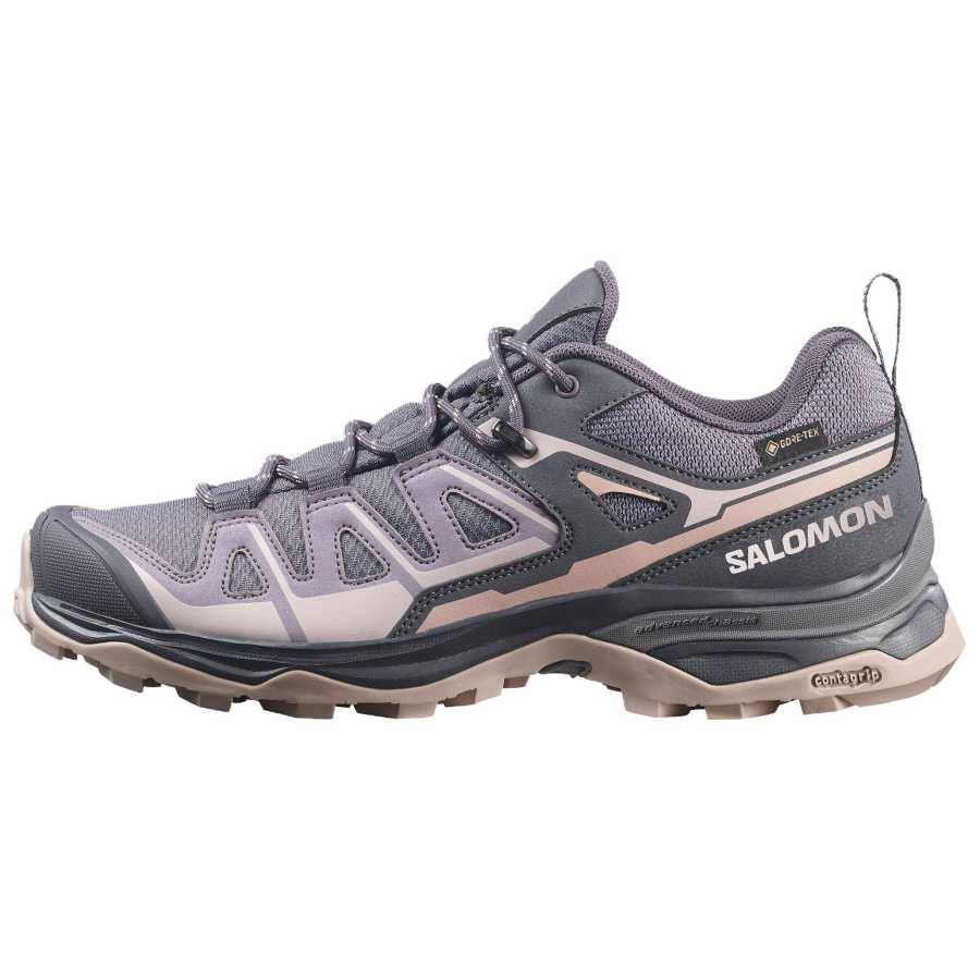 SALOMON X Ultra Pioneer 2 Mountaineering & Hiking Shoes Women's Low Top Black Purple
