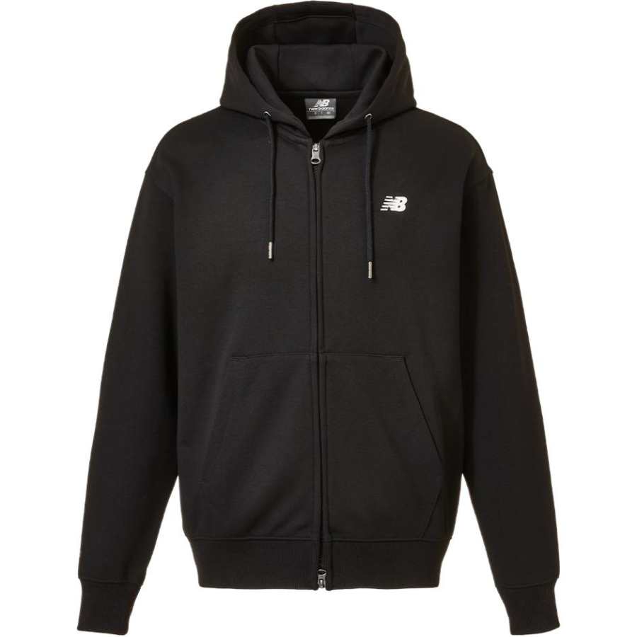 New Balance New Balance Sweatshirts Unisex Black Hooded Non Detachable Moderate