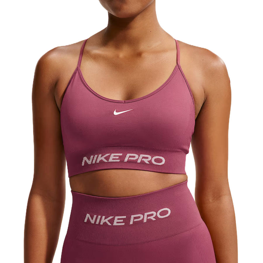 Nike Nike Pro Sports Underwear Women's Pink Smoke/White Crew Neck