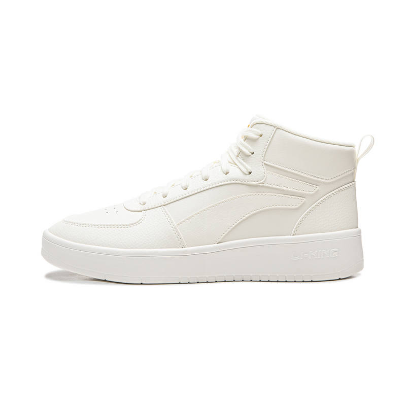 Li-Ning Li Ning Skateboard Shoes Men's High Top White