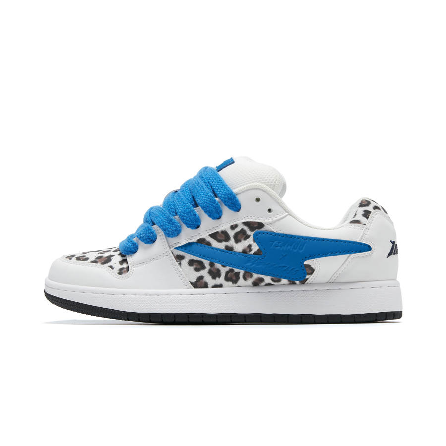 TINMUU Casual Puffy Shoes Microfiber Leather Low top Skateboard Shoes Unisex