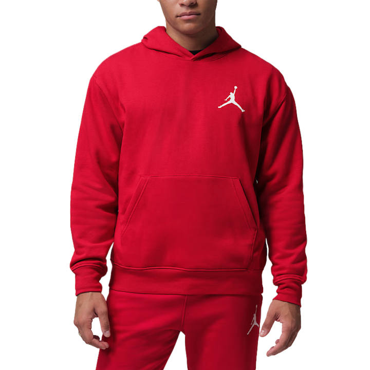 Jordan Jordan Jumpman Sweatshirts Men's Gym Red/White Hooded Non Detachable Moderate