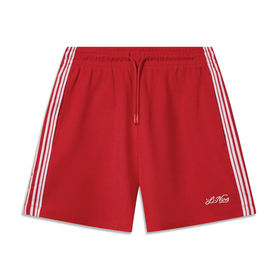Li-Ning Li Ning Sports Life Collection Sports Shorts Women's Ruyi Red Moderate