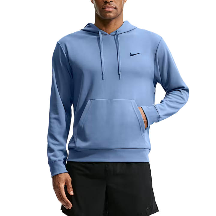 Nike Nike Sweatshirts Men's Indigo Storm/Indigo Storm/Black Hooded Non Detachable Moderate