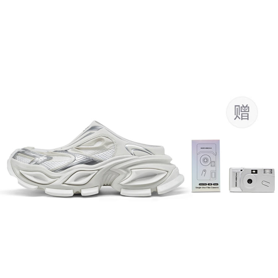 OGR OGR Closed Toe Slippers Unisex White