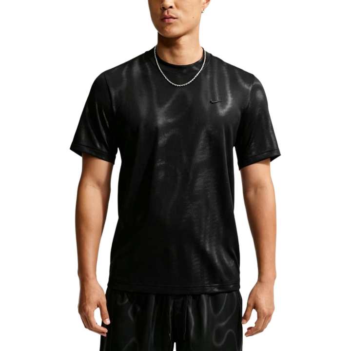 Nike Nike PRIMARY DRI FIT Quick Dry T Shirts Men's Black Crew Neck