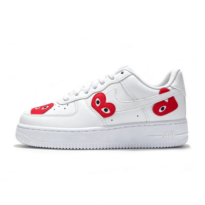 Nike Nike Air Force 1 Skateboard Shoes Unisex Low Top Gray