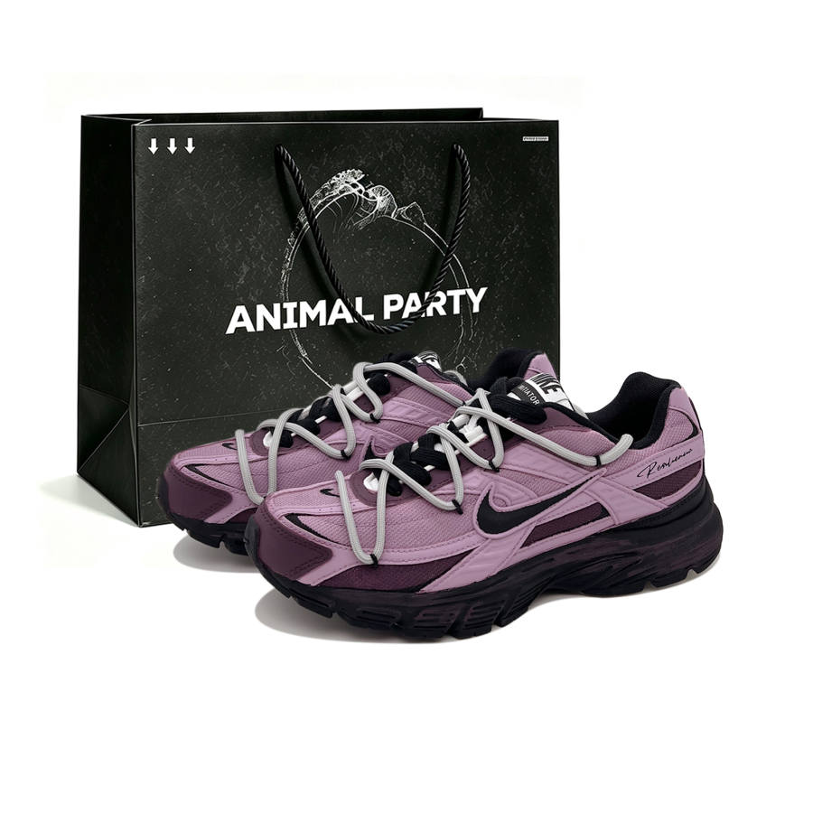 Nike Nike Initiator Running Shoes Unisex Low Top Black Purple