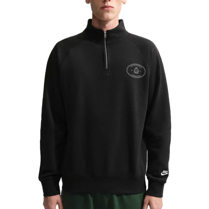 Nike Nike Club Sweatshirts Men's Black/Black/Phantom Stand Collar Moderate