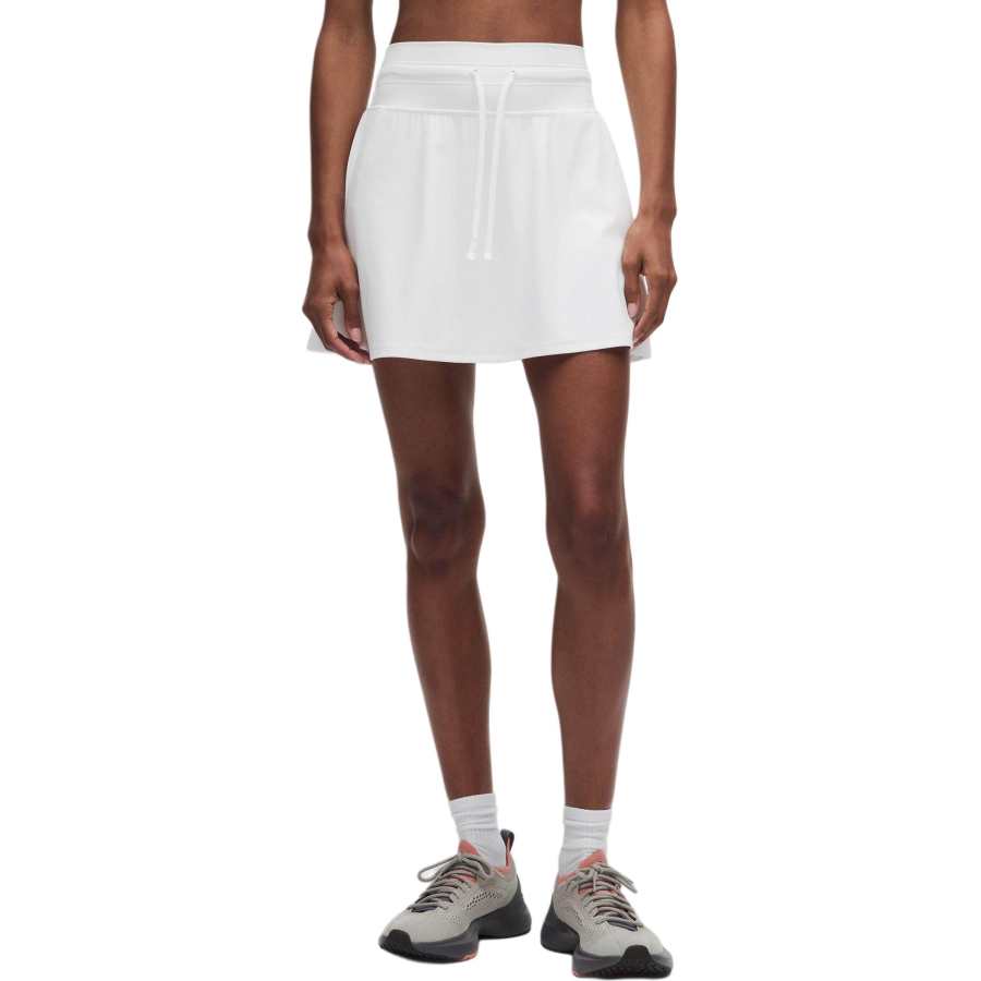 Lululemon Groove Series Yoga Skirts Women's White/Wht Moderate Short Skirt