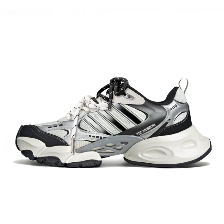 Adidas Adidas XLG Running Shoes Unisex Low Top White, Silver, Black