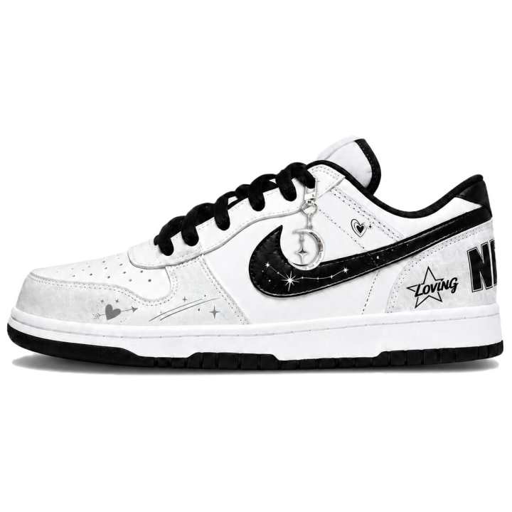 Nike Nike Big Skateboard Shoes Unisex Low Top White/Gray