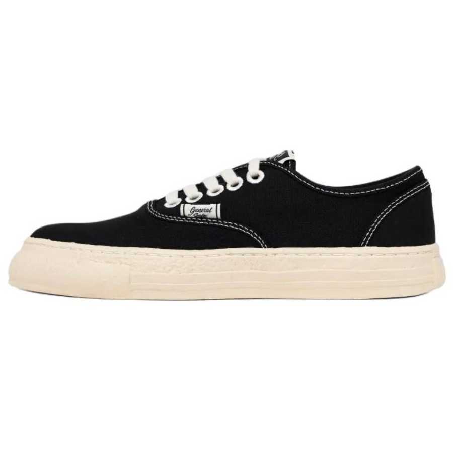 Maison Mihara Yasuhiro Canvas Shoes Men's Low Top Black