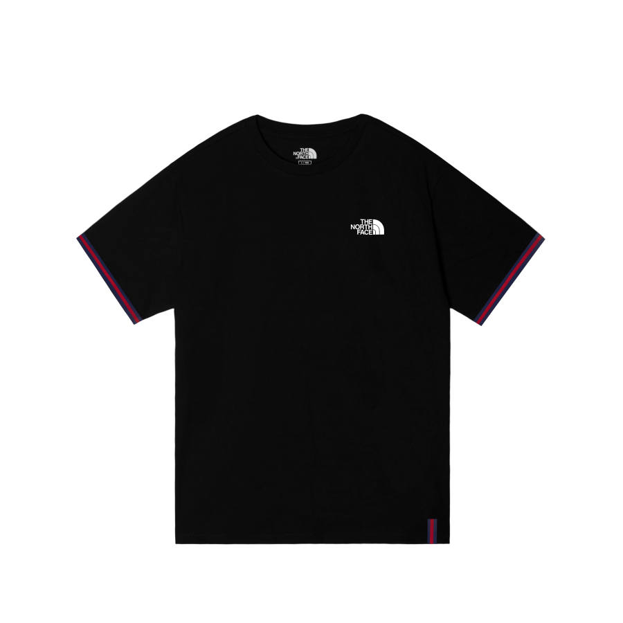 THE NORTH FACE T Shirts Unisex Black Crew Neck Straight Fit