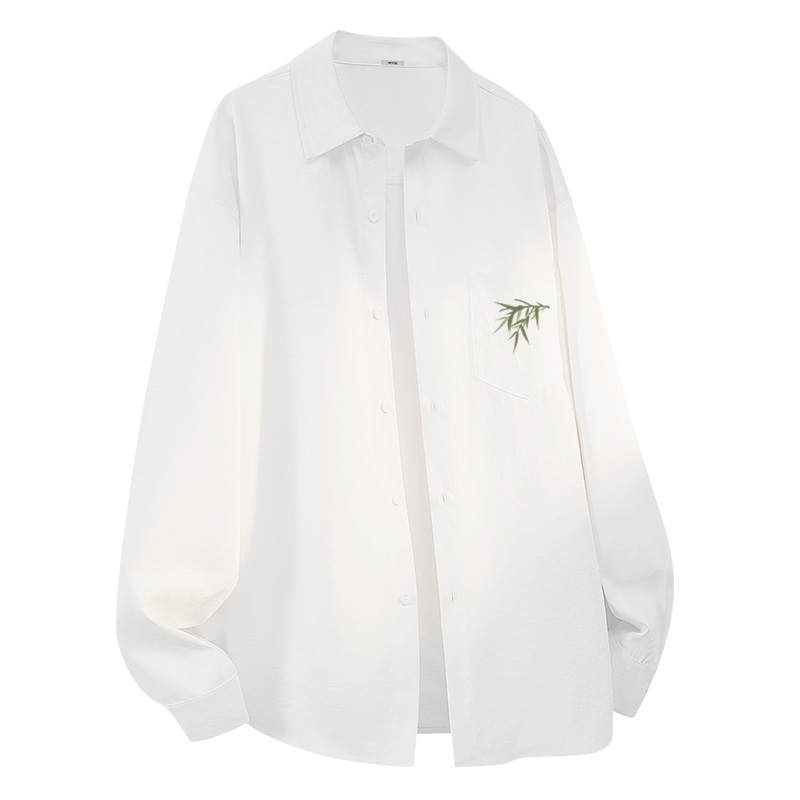 MINISO MINISO Shirts Unisex Lapel Thin Workwear