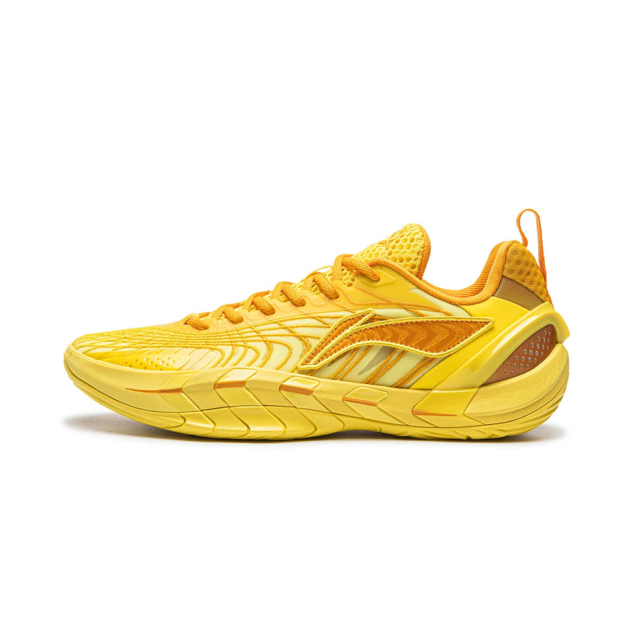 Li-Ning Li Ning Basketball Collection Basketball Shoes Men's Low Top Dandelion Yellow