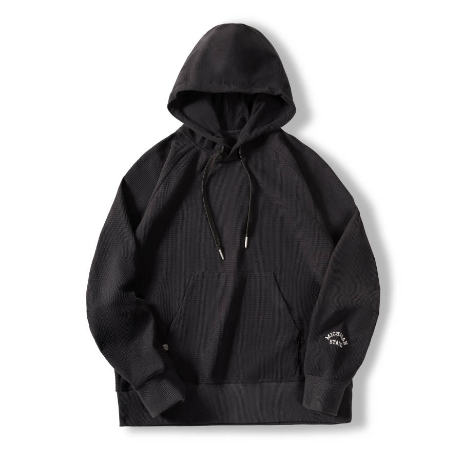 MADEN Sweatshirts Men's Hooded Moderate Regular
