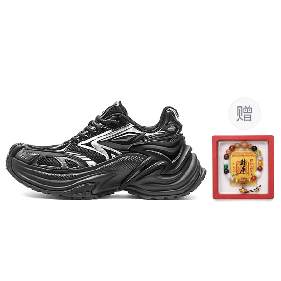 OGR Cobra RE Black Mamba Low top Chunky Sneakers Unisex Black