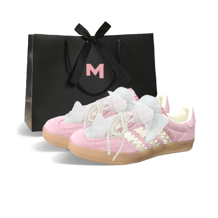 Adidas Originals GAZELLE INDOOR Skateboard Shoes Women's Low Top White
