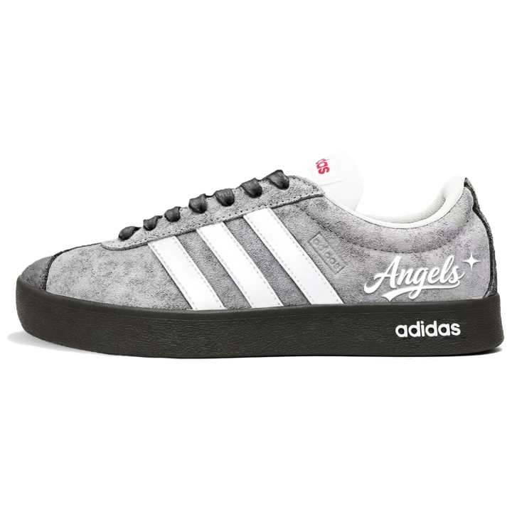 Adidas Adidas Vl Court Classic German Army Trainers Unisex Low Top Gray
