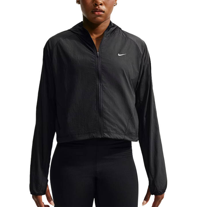 Nike Nike Jackets Women's Black Hooded Non Detachable Moderate