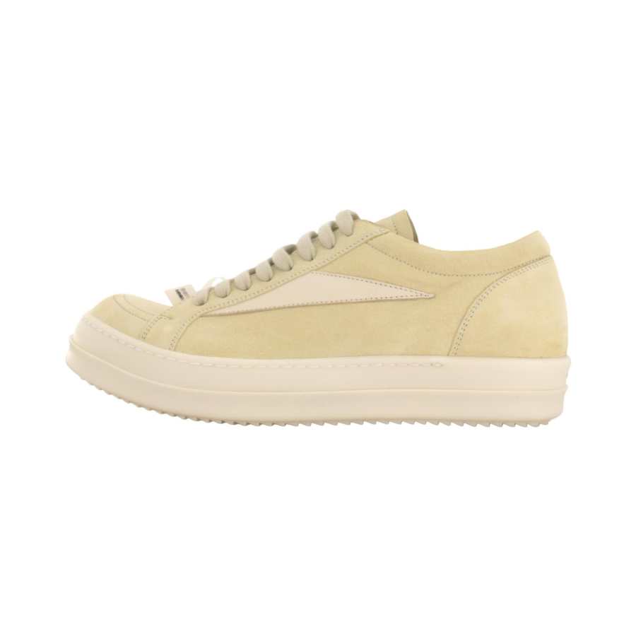 RICK OWENS RICK OWENS/RO Suede Low top Skateboard Shoes Men's Yellow