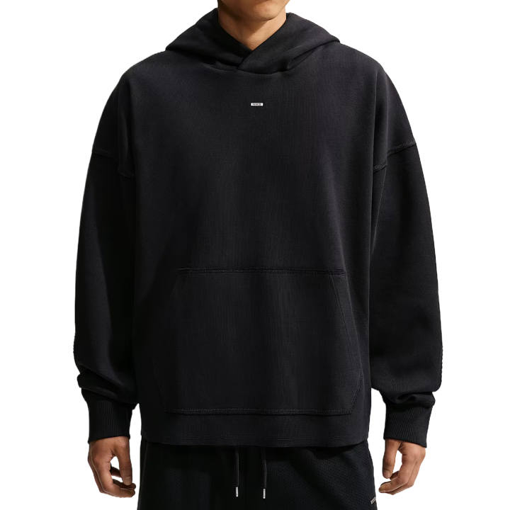 Nike Nike Sportswear Sweatshirts Men's Black/Ice Silver Hooded Non Detachable Moderate