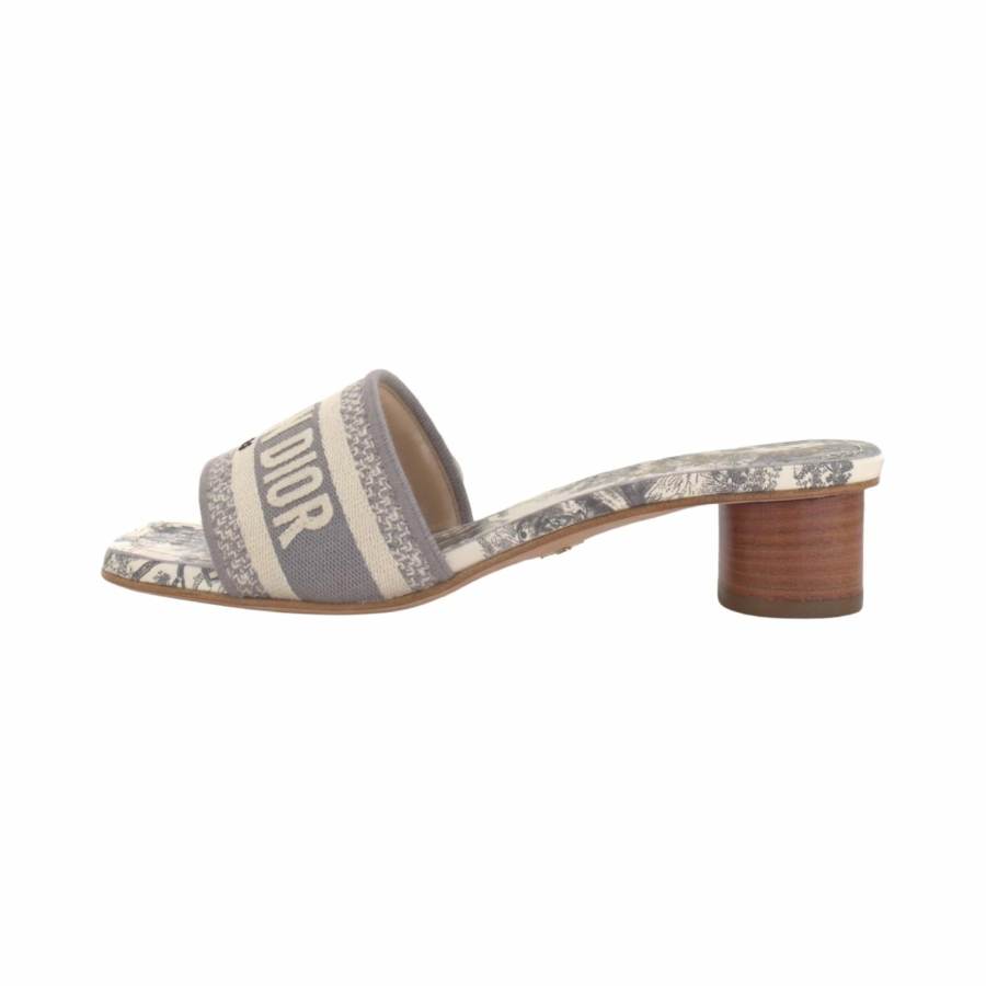 DIOR DIOR Dway Slide Slippers Women's Gray