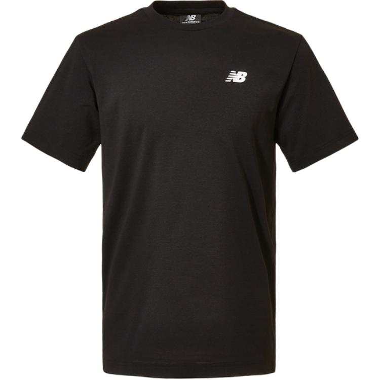 New Balance New Balance T Shirts Unisex Black Crew Neck