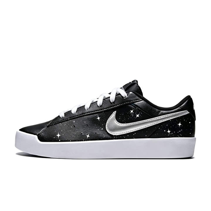 Nike Nike COURT HERITAGE Skateboard Shoes Men's Low Top Silver
