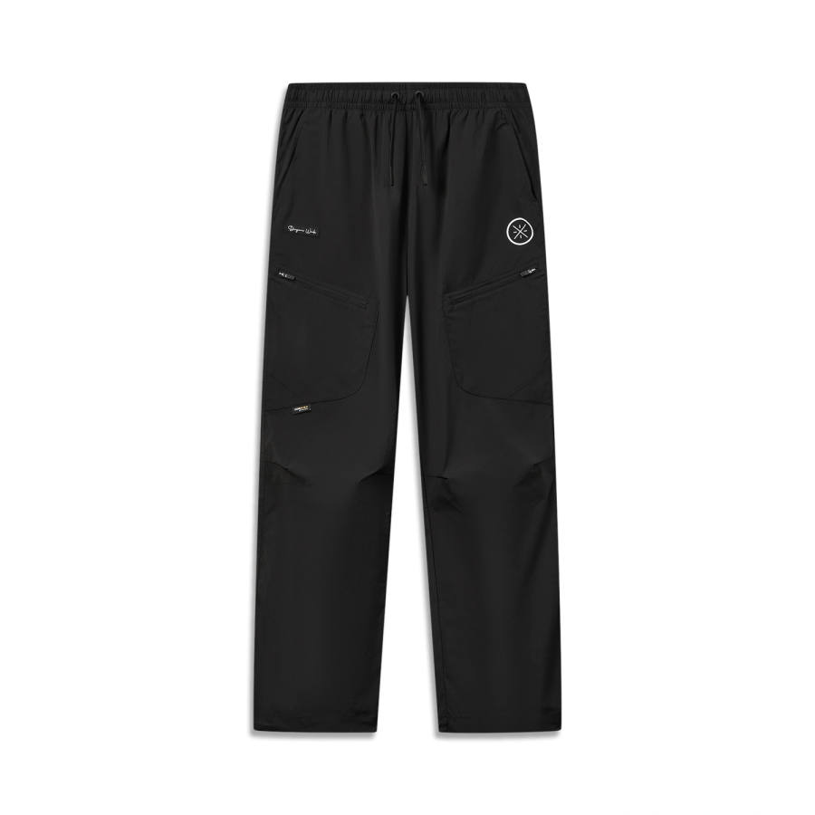 Li-Ning Li Ning Wade Casual Pants Men's Black Moderate Straight Fit Pants
