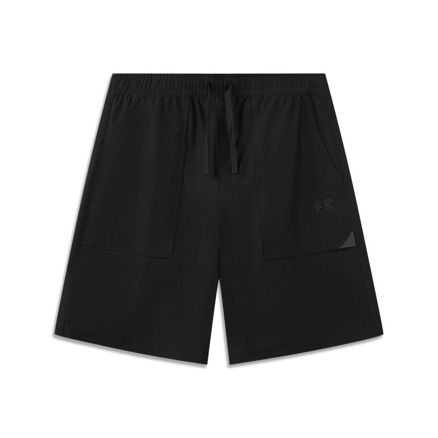 Li-Ning Li Ning Sports Life Collection Casual Shorts Men's Black Moderate