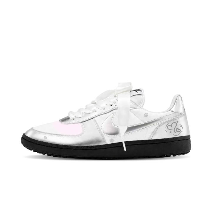 Nike Nike Field General Skateboard Shoes Women's Low Top White/Silver