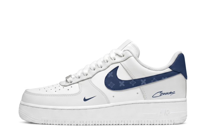 Nike Nike Air Force 1 Skateboard Shoes Unisex Low Top White Gray