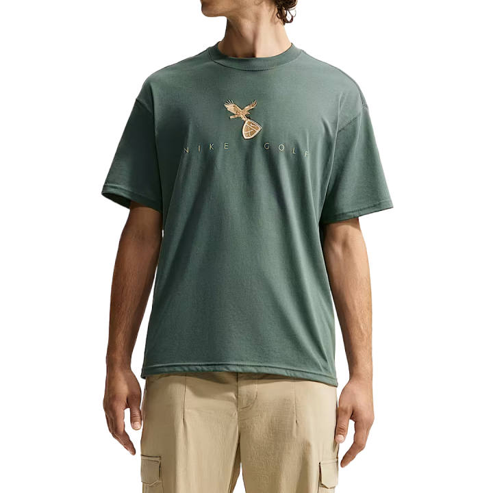 Nike Nike Golf Clothing Men's Green Camouflage Crew Neck Moderate