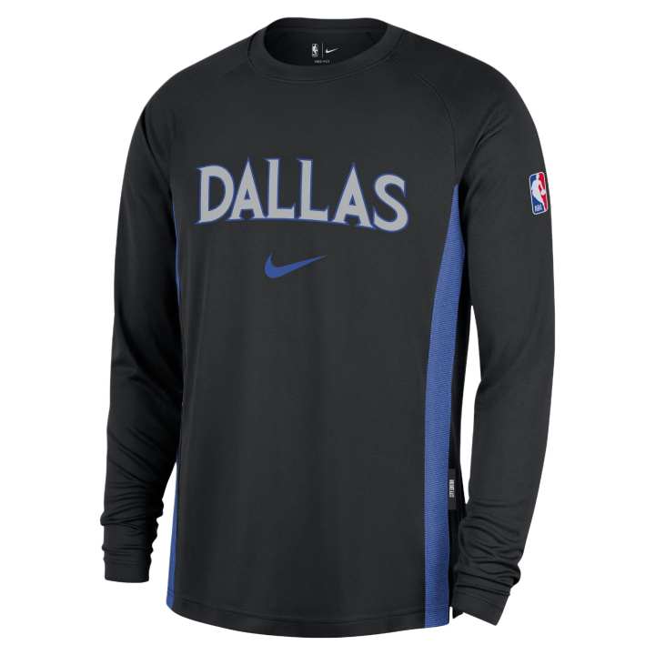 Nike Nike Dallas Mavericks Basketball Jerseys Unisex Black Crew Neck Moderate