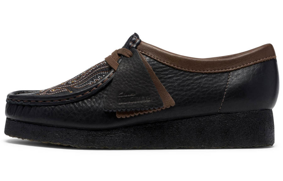 Clarks Casual Shoes Unisex Low Top Black