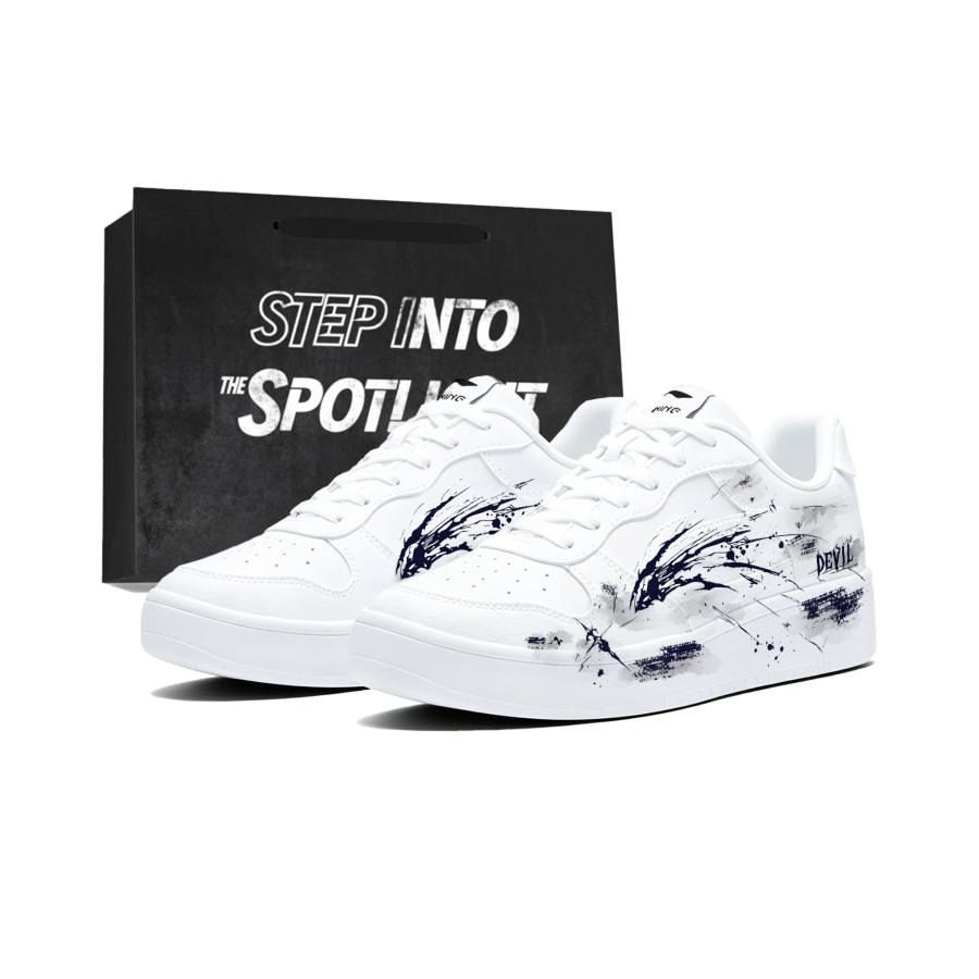 Li-Ning Li Ning Floating Boat Skateboard Shoes Unisex Low Top Black