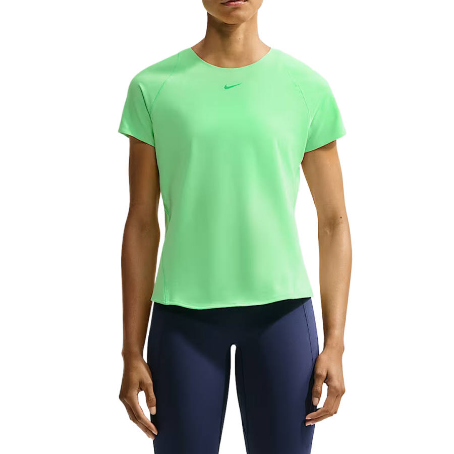 Nike Nike Universa T Shirts Women's Phantom Green/Green Spark Crew Neck Moderate