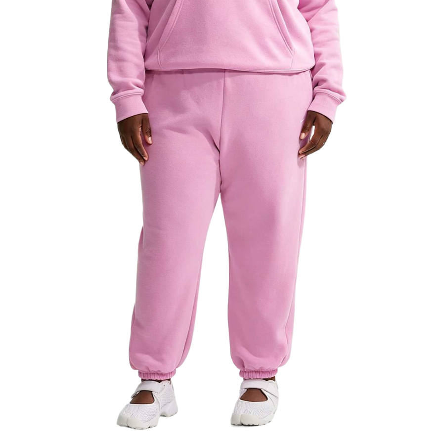 Nike Nike Knitted Sweatpants Women's Pink Rising/Sail Moderate Cuffed Pants
