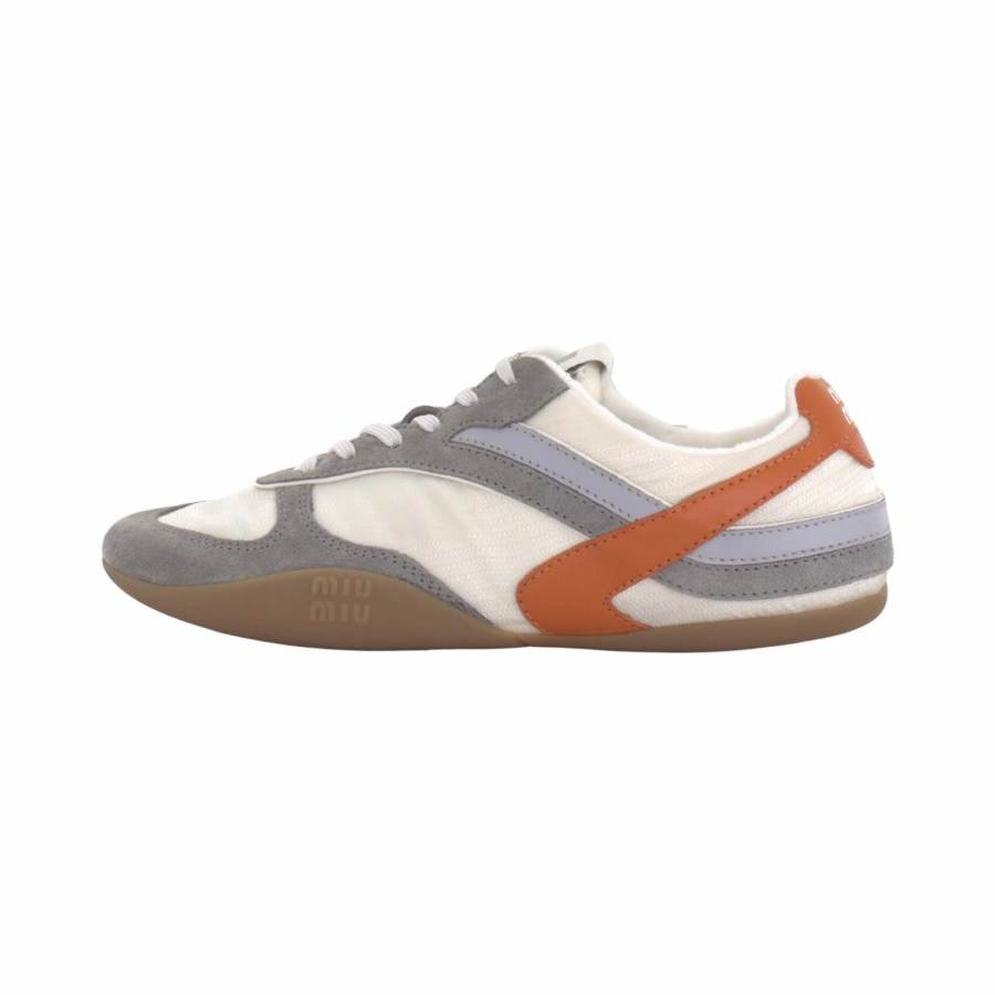 MIU MIU Low top Casual Shoes Women's Gray