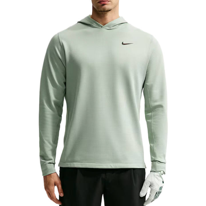 Nike Nike Therma FIT Golf Clothing Men's Jadeite Horizon/Black Hooded Non Detachable Moderate