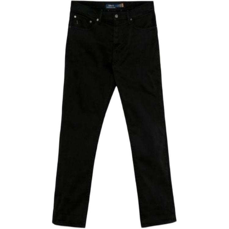 Polo Ralph Lauren Jeans Men's Black Moderate Straight Fit Pants