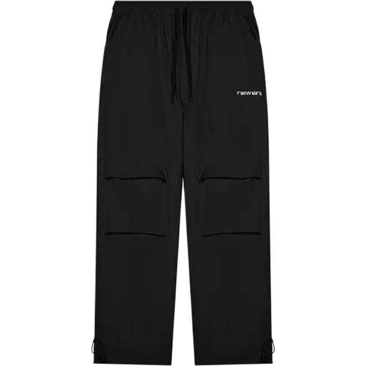 New Era Casual Pants Unisex Black Moderate