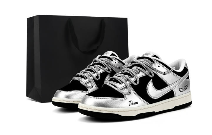 Nike Nike Dunk Skateboard Shoes Men's Low Top Black