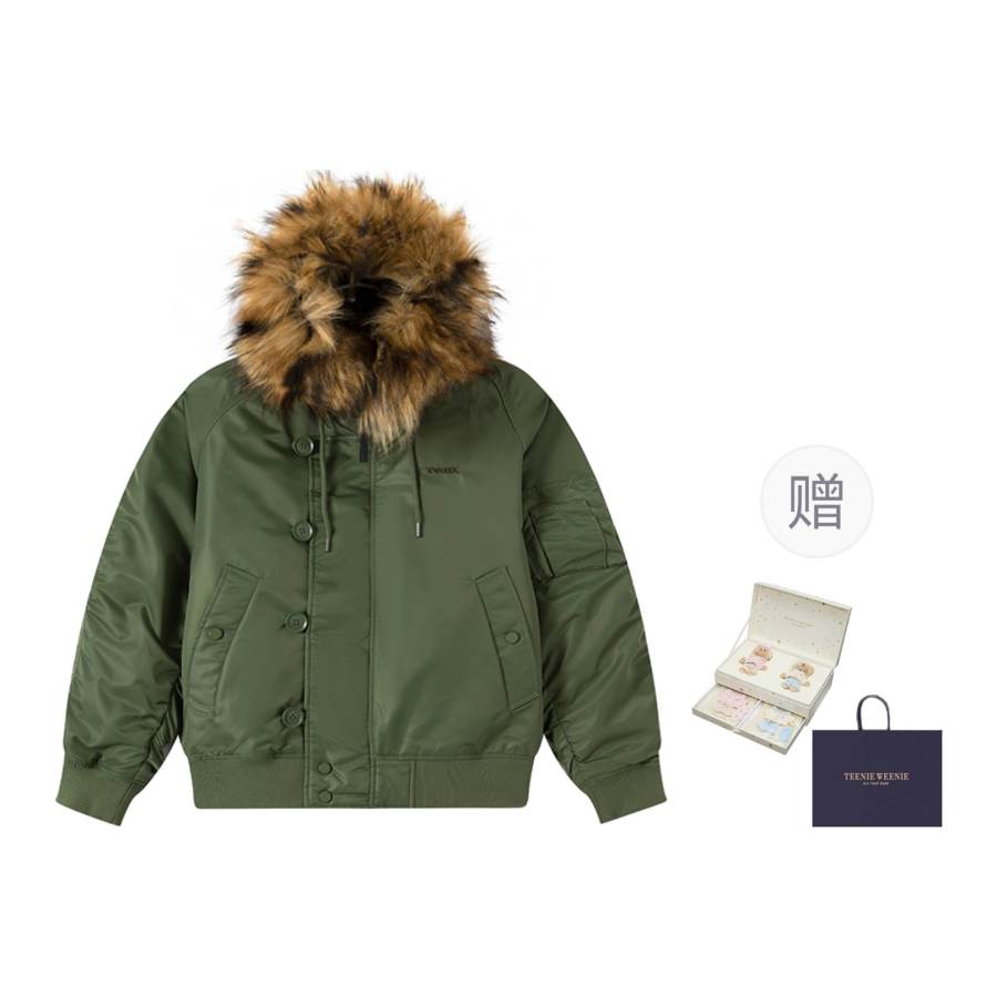Teenie Weenie Men American Old Money Style Collection Puffer Jacket Unisex
